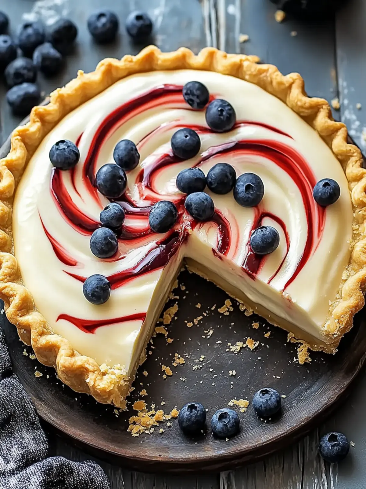 Festive Swirl Pie: A No-Bake Treat for Summer Celebrations 5 Swirl Pie