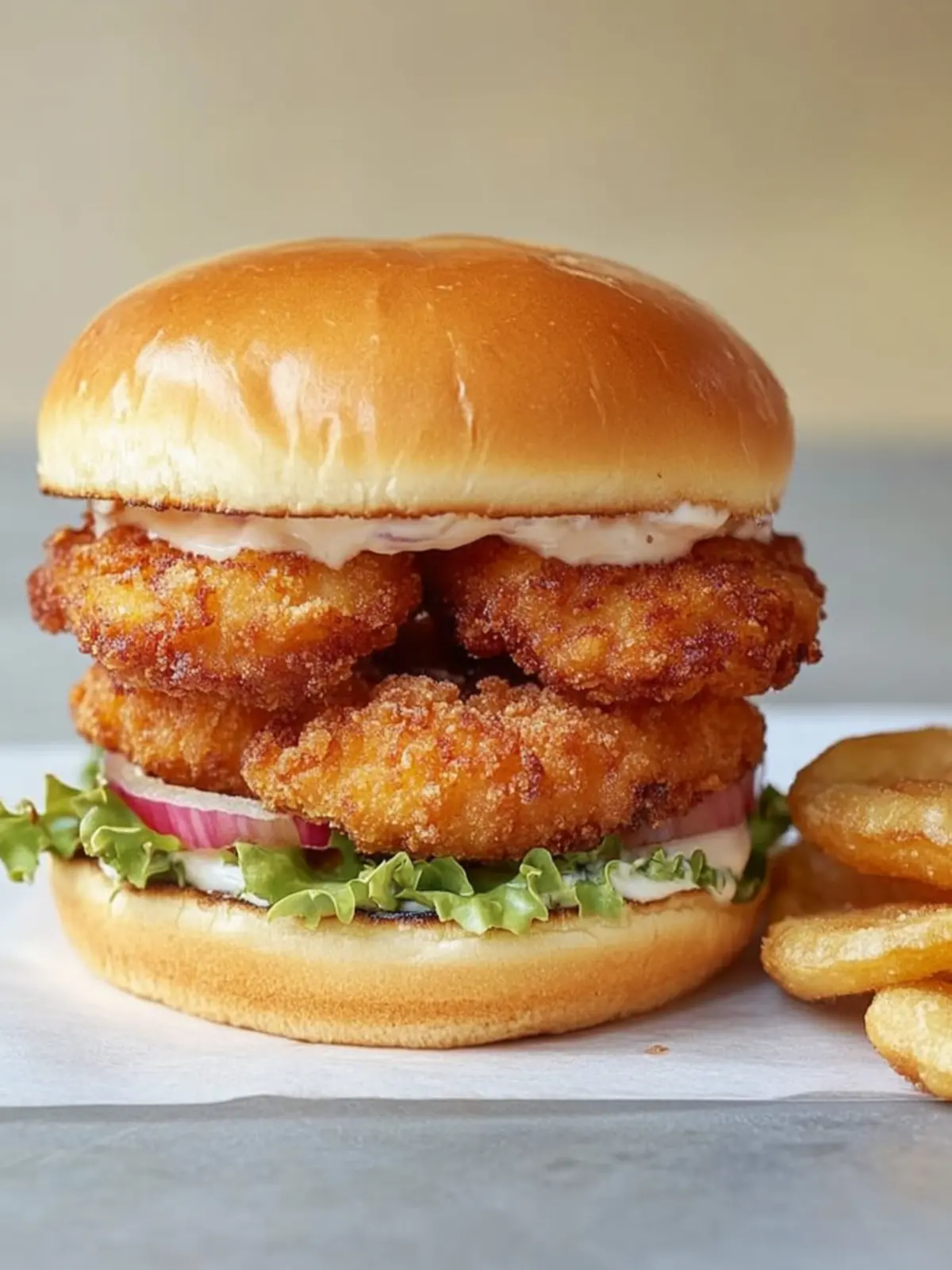 Crispy Fried Shrimp Burger Recipe for a Flavorful Twist 5 Crispy Fried Shrimp Burger