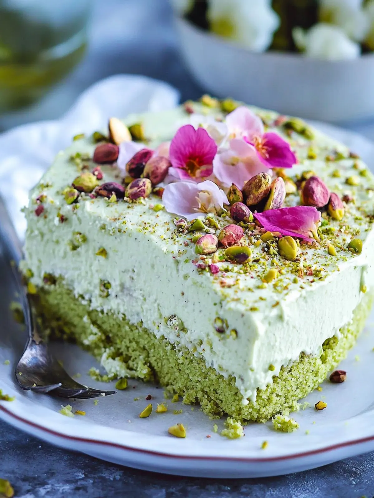 Decadent Pistachio Milk Cake to Delight Your Taste Buds 2 Pistachio Milk Cake