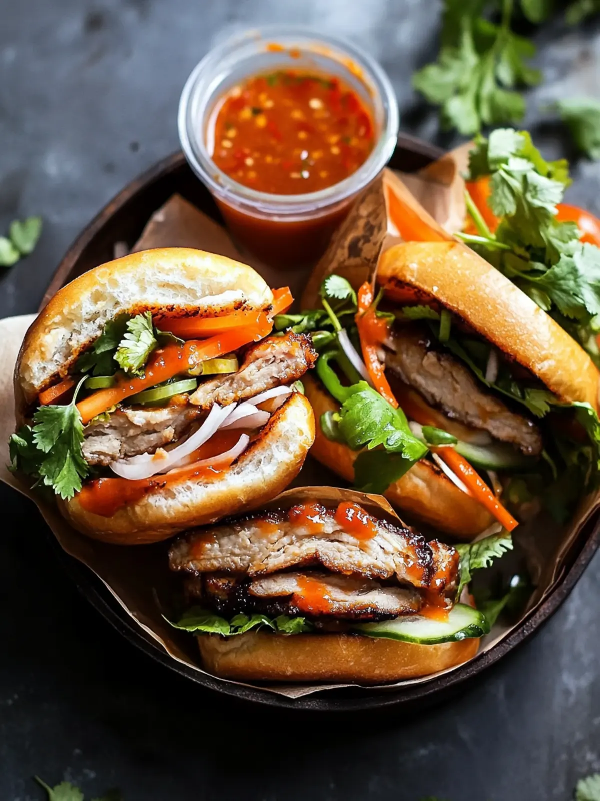 Savory Pork Banh Mi Burger: A Flavor-Packed Twist 5 Pork Banh Mi Burger