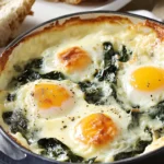 Baked Eggs Florentine: Your Dreamy Creamy Comfort Dish 6 Baked Eggs Florentine