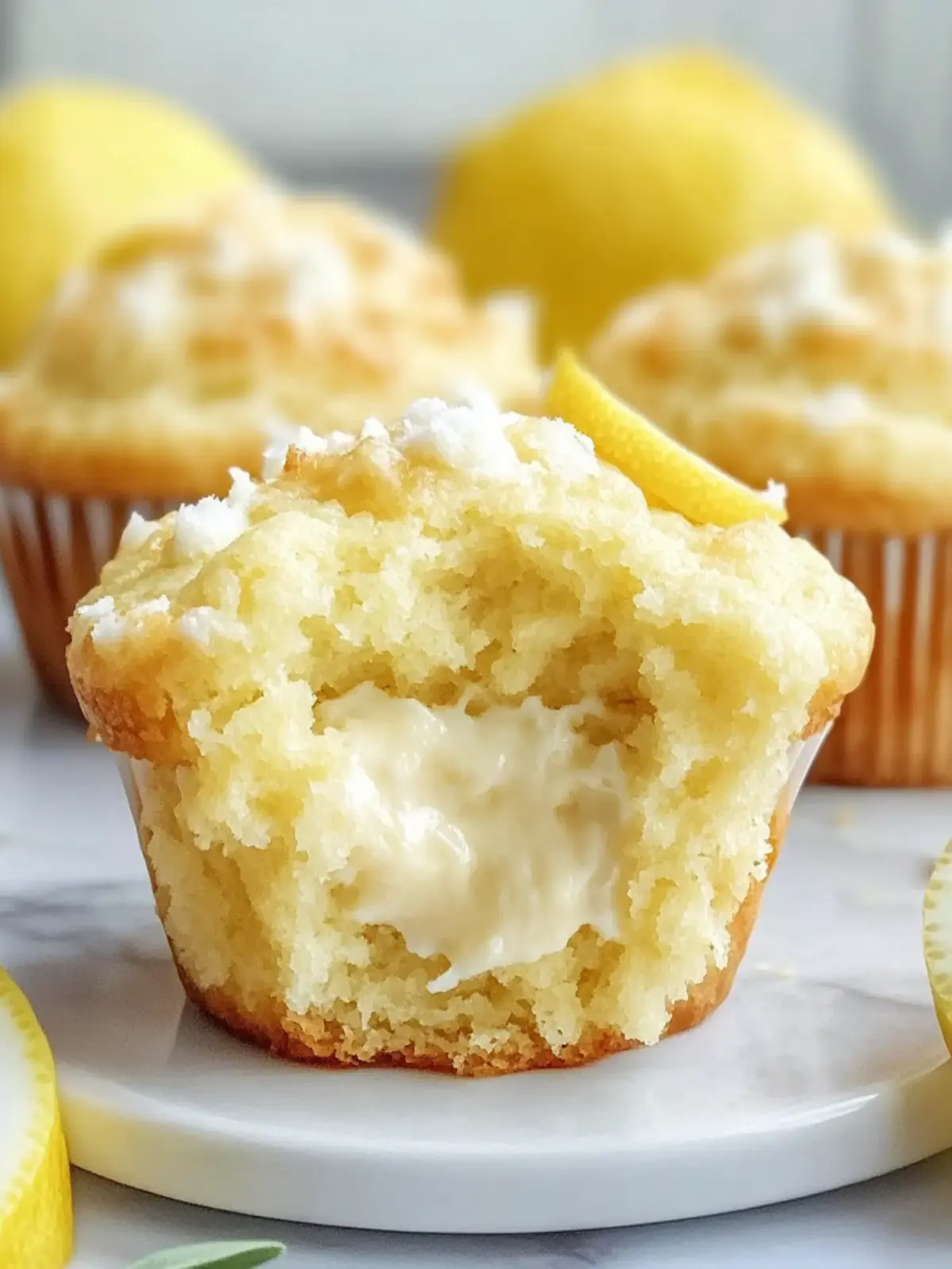 Lemon Cream Cheese Muffins Bursting with Flavor and Fun 3 Lemon Cream Cheese Muffins