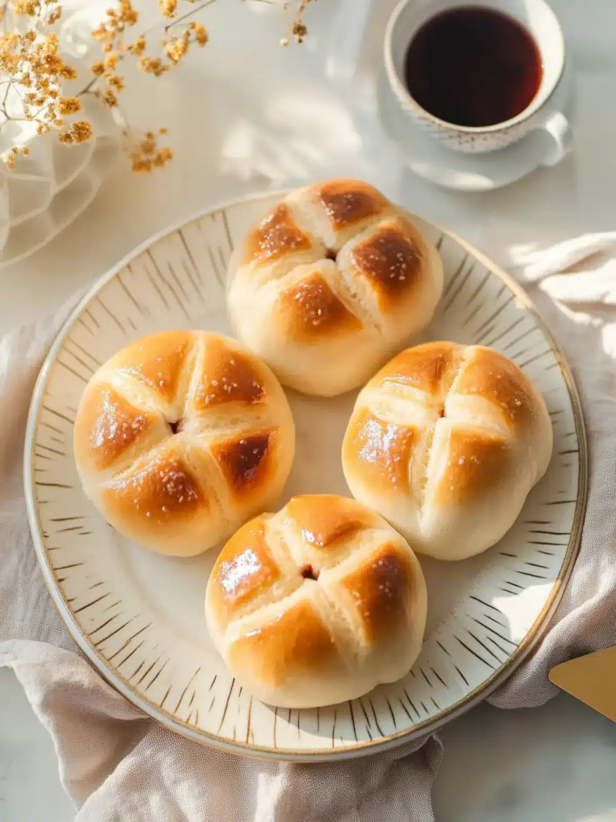 Fluffy Red Bean Milk Buns for Your Dreamy Snack Moment 2 Red Bean Milk Buns