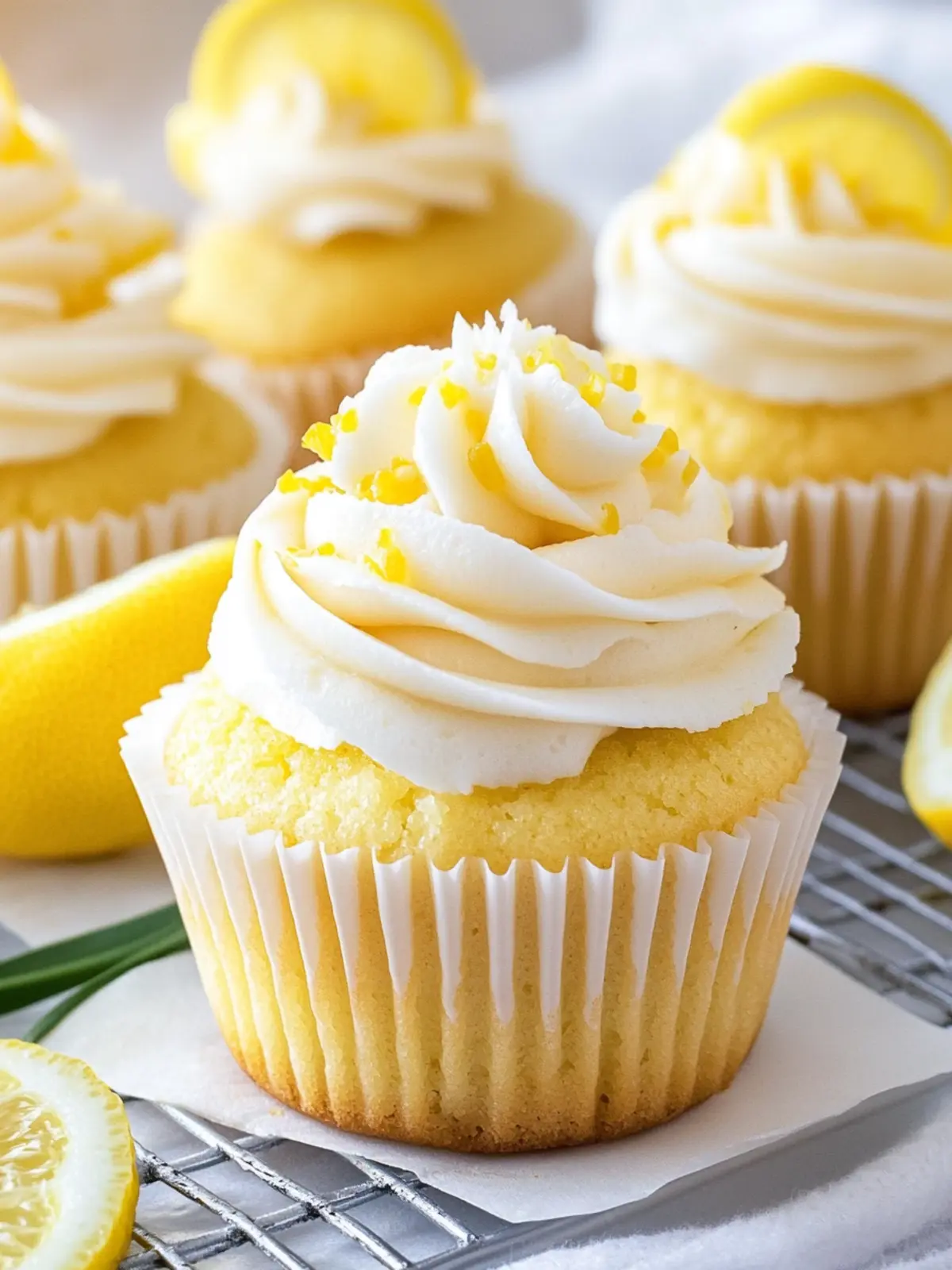Delicious Vegan Lemon Cupcakes That Brighten Your Day 4 vegan lemon cupcakes