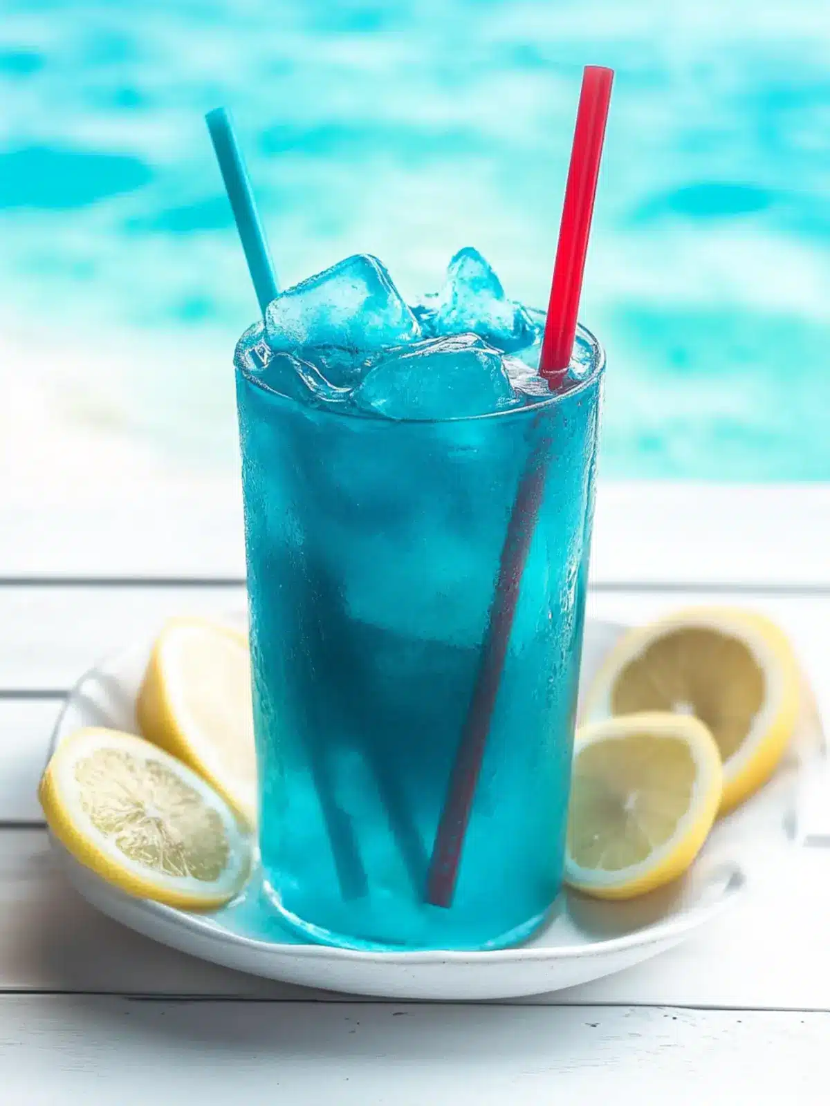 Ocean Blue Lemonade Popsicles: A Splash of Summer Fun 2 Ocean Blue Lemonade