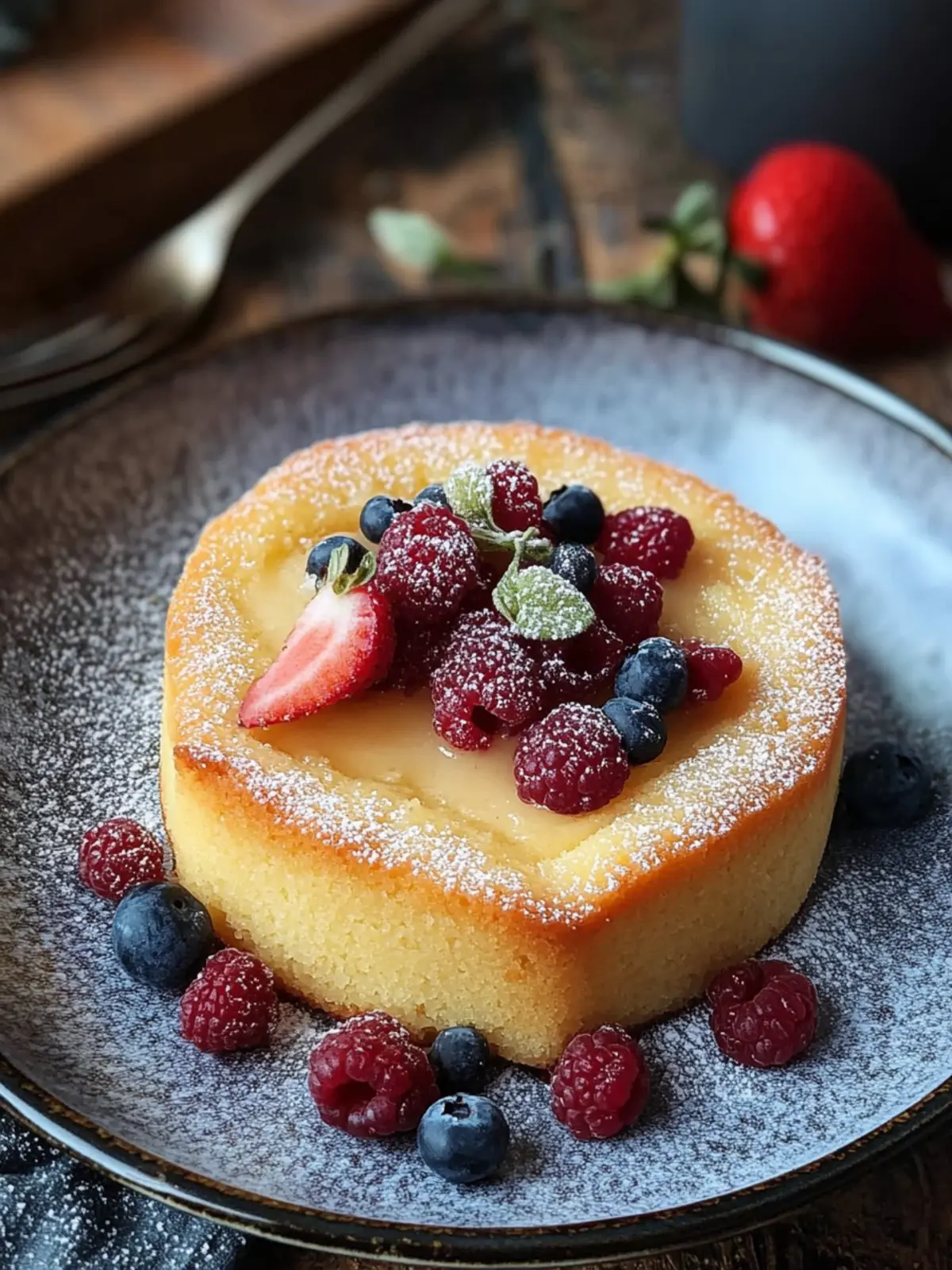 Delicious French Semolina Cake with a Luscious Caramel Glaze 5 french Semolina Cake