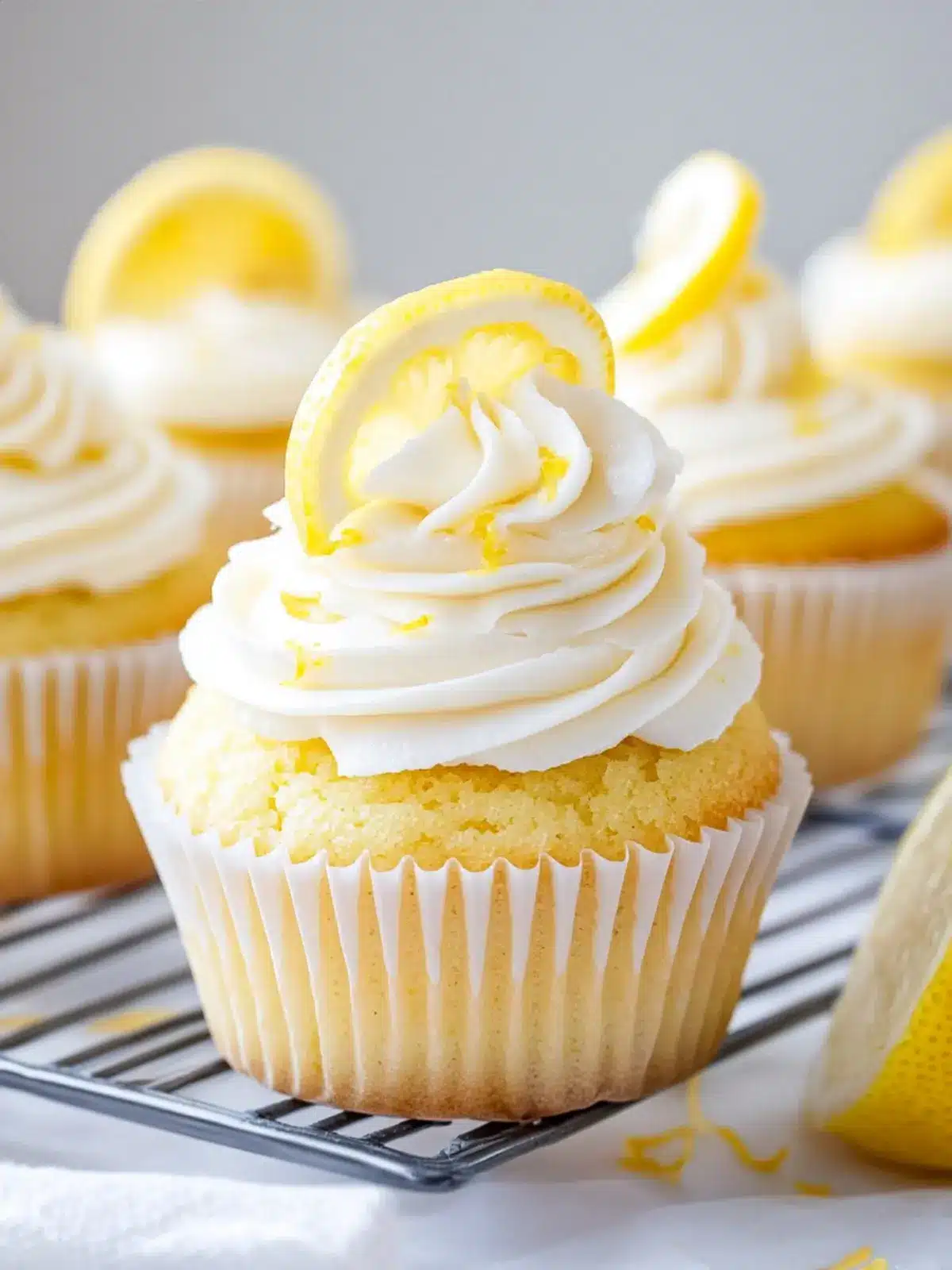 Delicious Vegan Lemon Cupcakes That Brighten Your Day 2 vegan lemon cupcakes