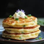 Cheese & Chive Pancakes That Redefine Breakfast Bliss 7 Cheese & Chive Pancakes