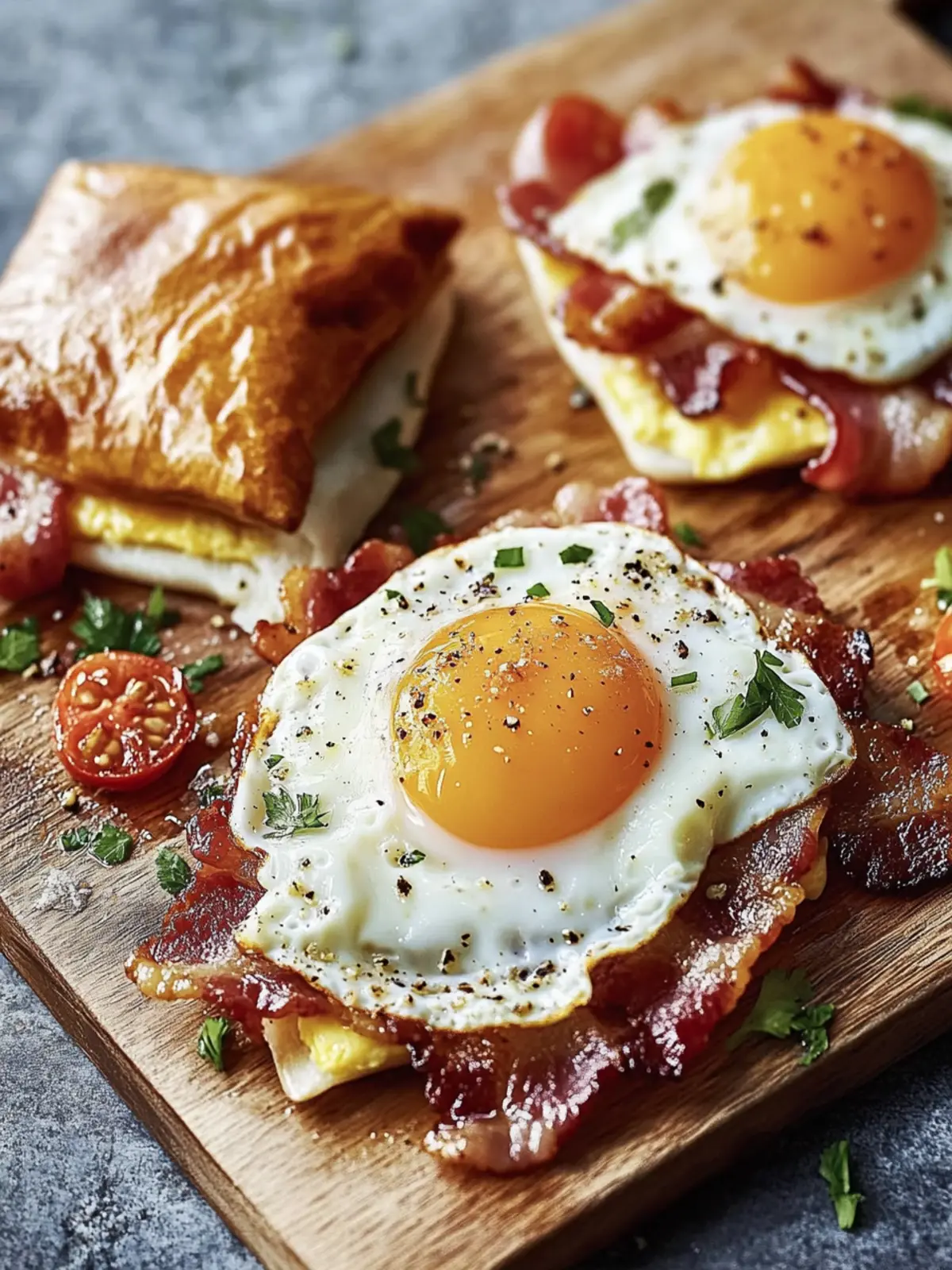 Irresistible Beef Bacon Egg Breakfast Pockets You Must Try 2 Beef Bacon Egg Breakfast