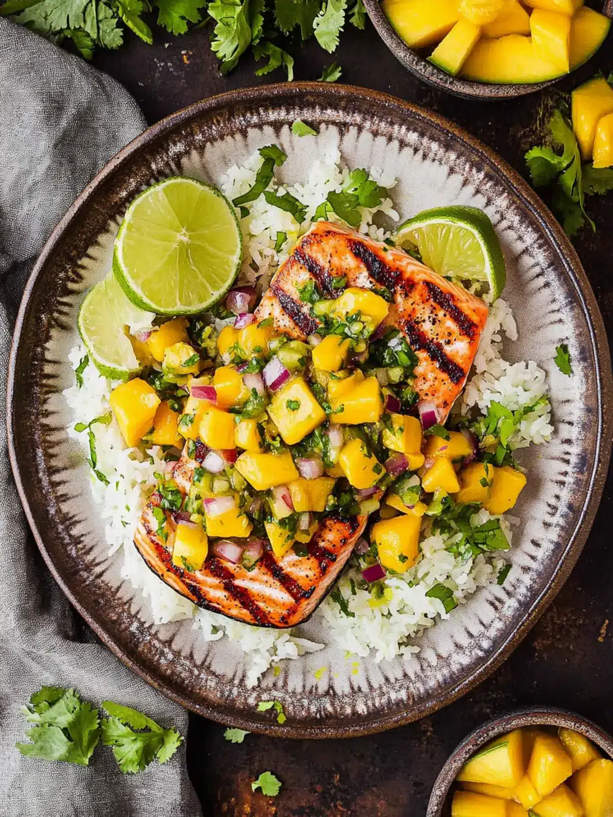 Zesty Salmon with Mango Salsa for Fresh Flavor Dreams 5 Salmon with Mango Salsa