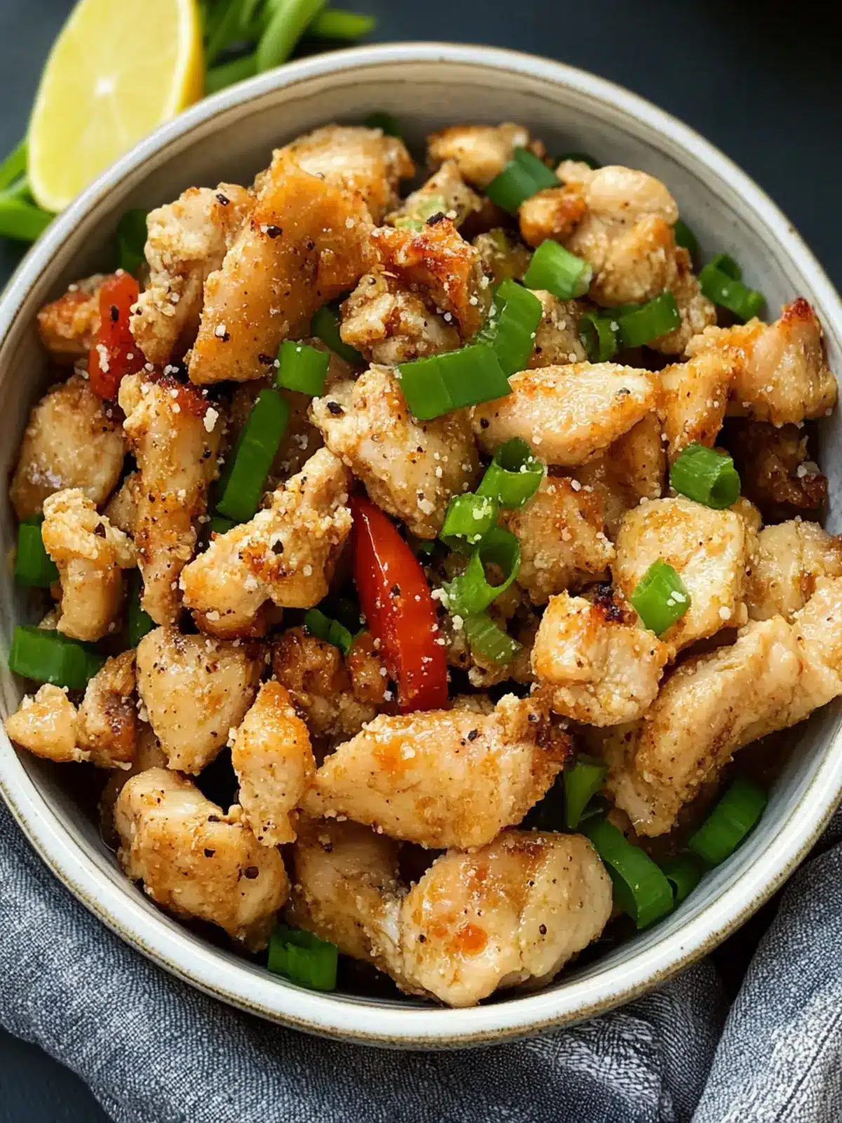 Crispy Salt and Pepper Chicken You'll Crave Every Weeknight 4 Salt And Pepper Chicken