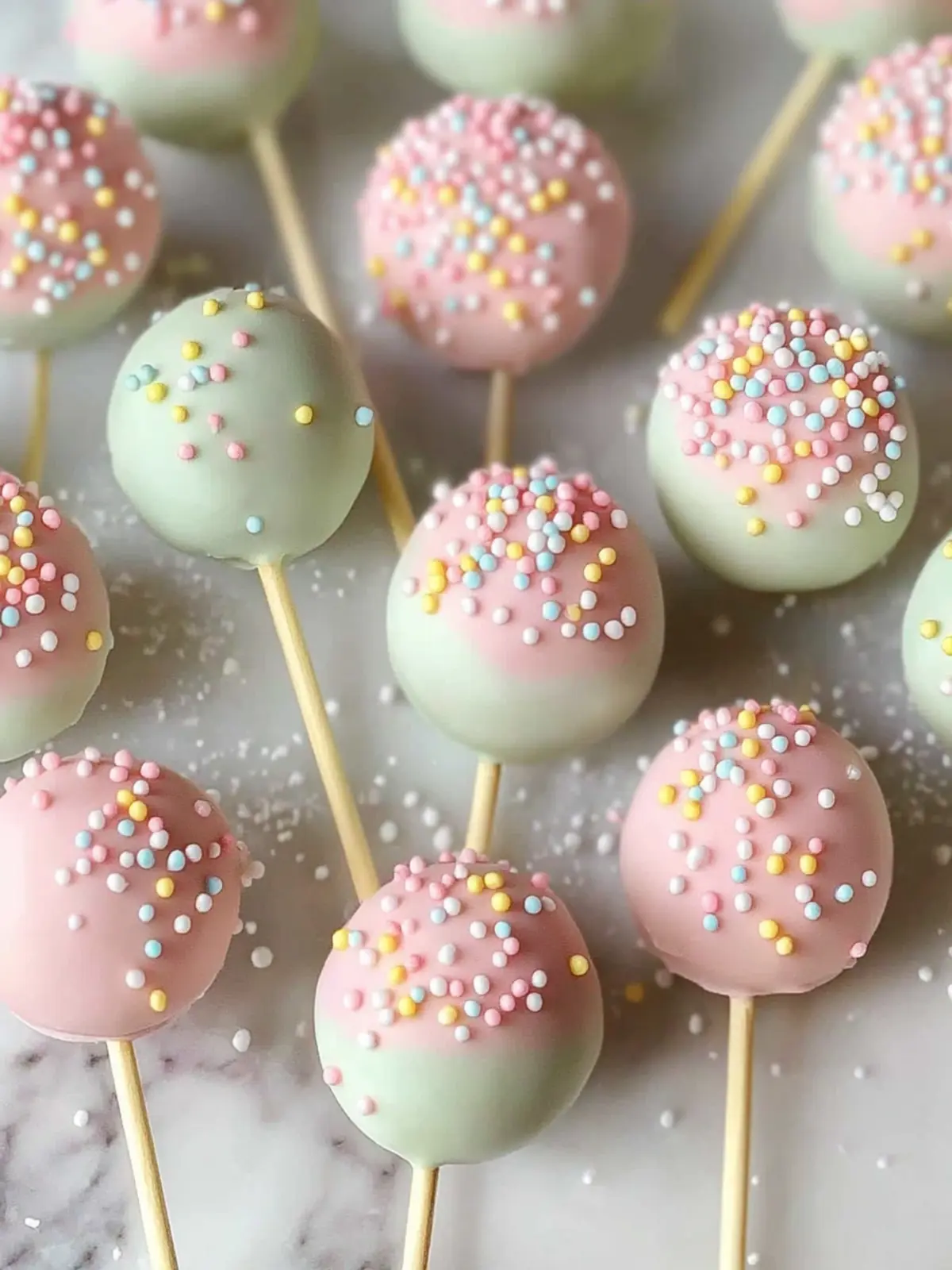 Delicious Birthday Cake Pops Just Like Starbucks at Home 4 Birthday Cake Pops