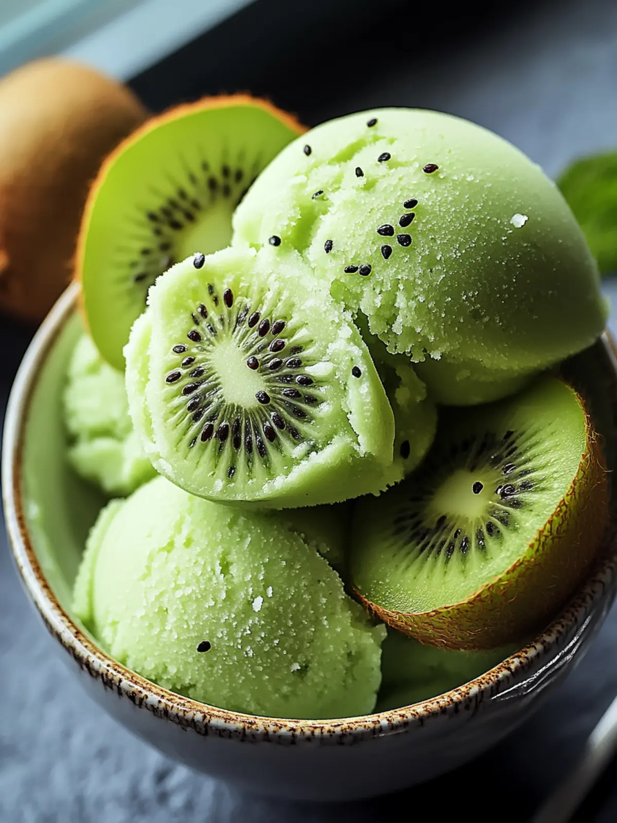 Delightful Kiwi Sorbet: Refreshing, Healthy, and Simple Recipe 4 Kiwi Sorbet