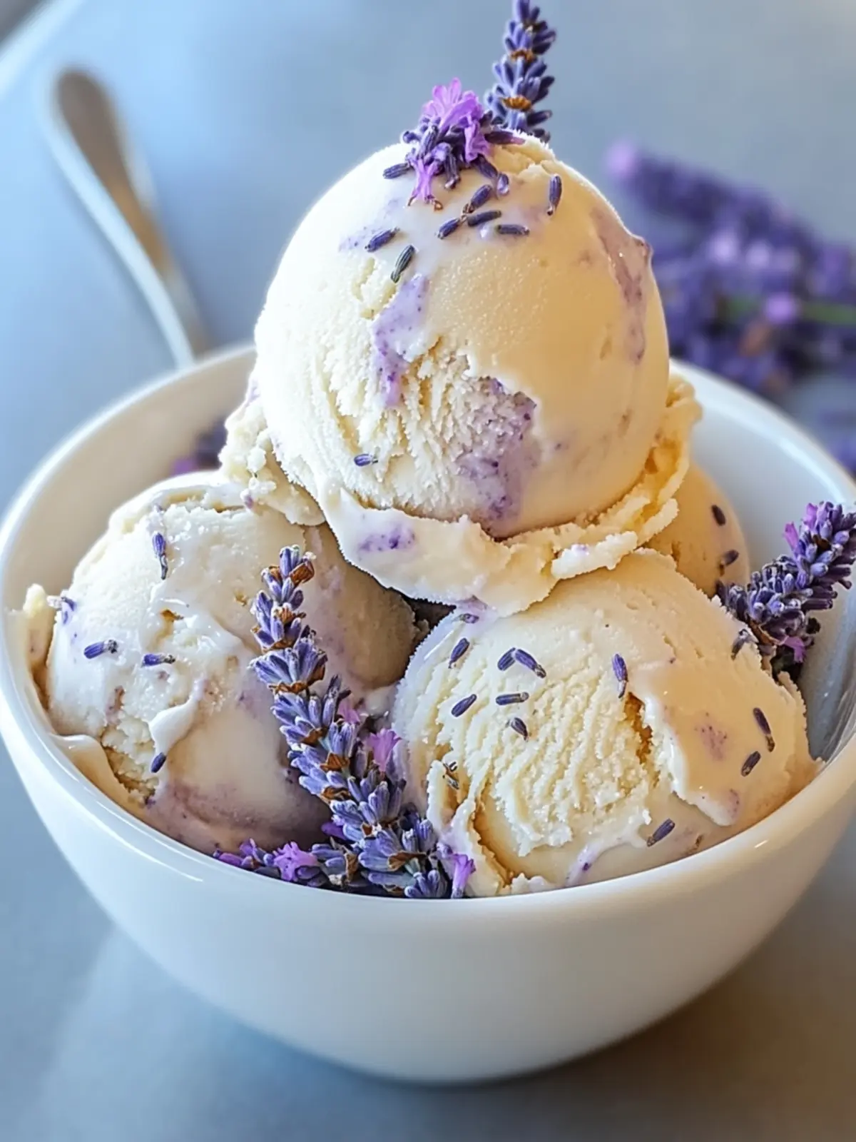 Indulge in Homemade Honey Lavender Ice Cream Bliss 5 Honey Lavender Ice Cream