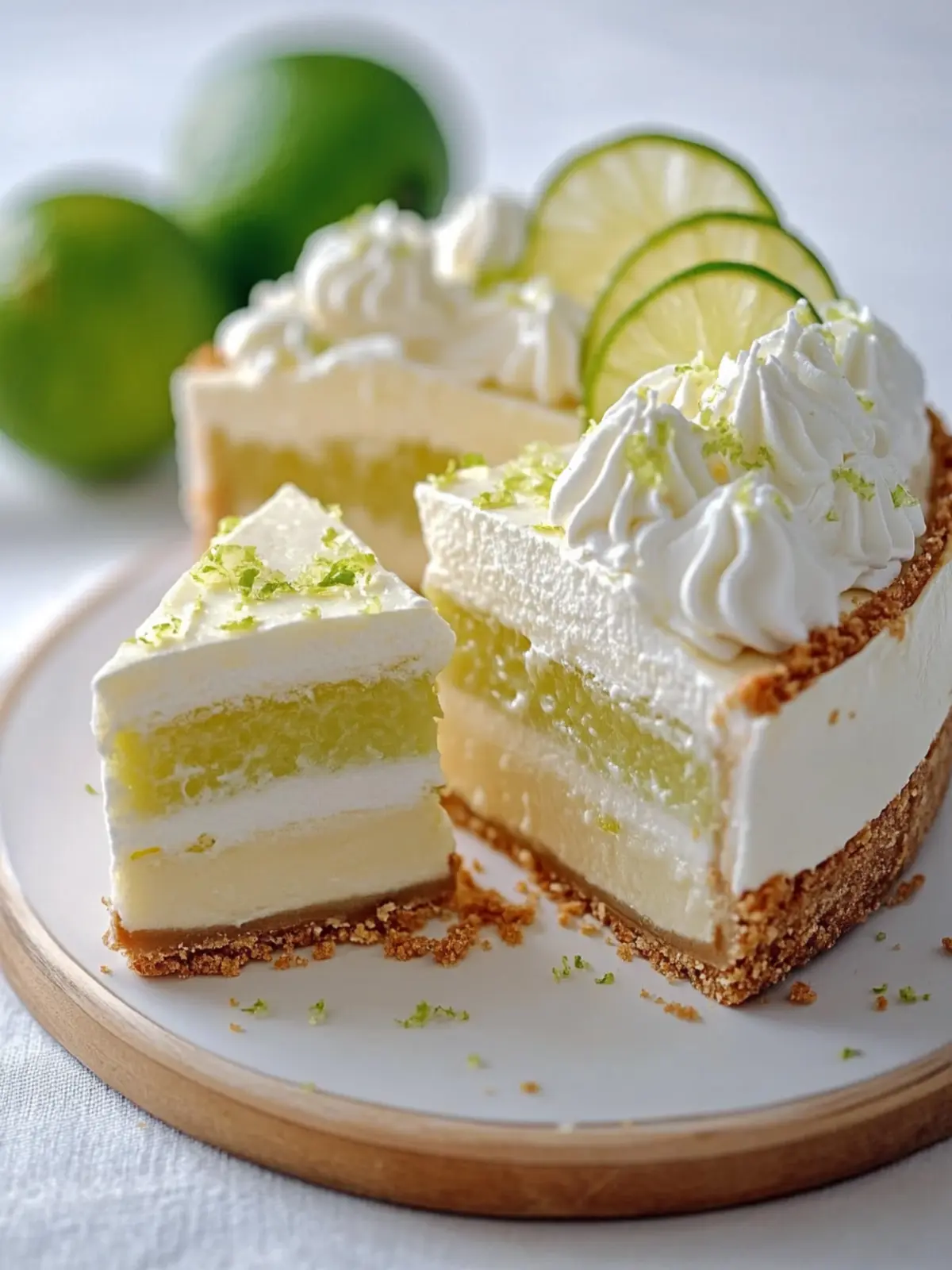 Triple Decker Key Lime Pie That's Perfect for Hot Days 2 Triple Decker Key Lime Pie