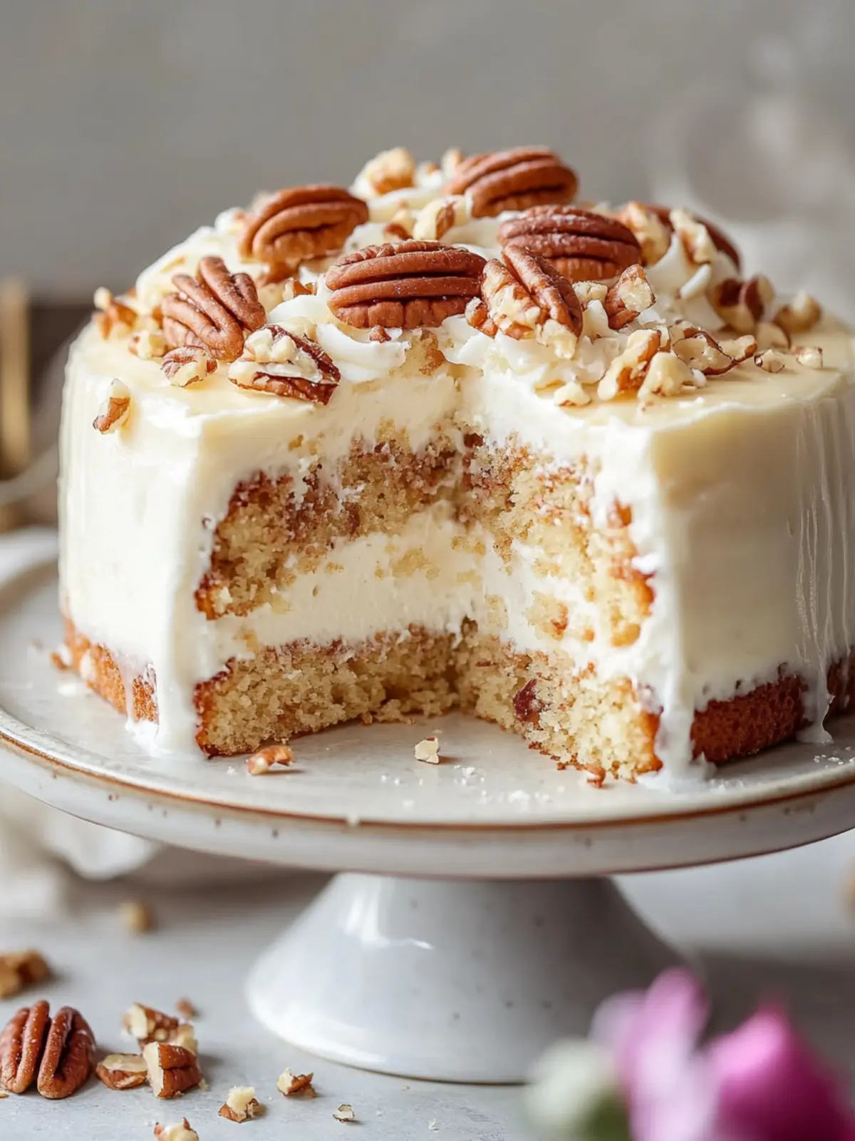 Indulge in Butter Pecan Tres Leches Cake for Ultimate Bliss 3 Butter Pecan Tres Leches Cake