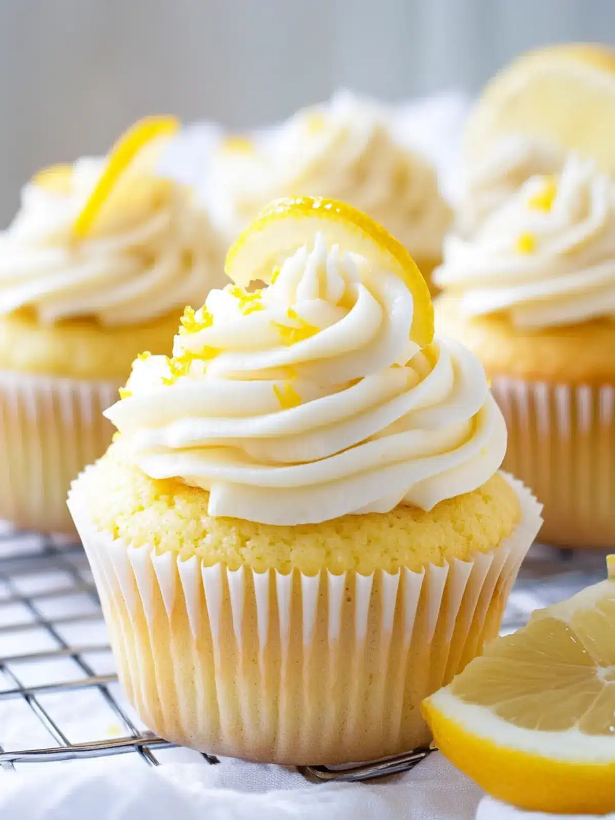 Delicious Vegan Lemon Cupcakes That Brighten Your Day 5 vegan lemon cupcakes