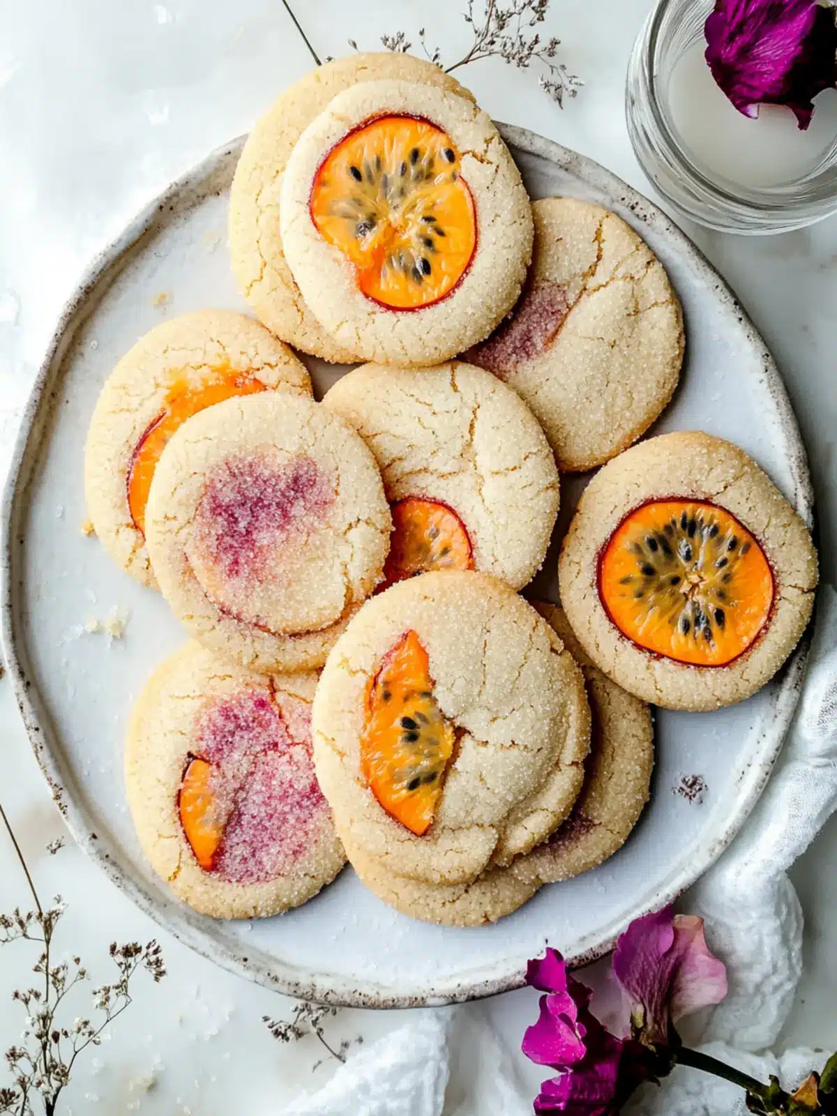 Tropical Passionfruit Sugar Cookies for Sweet Summer Bliss 5 Passionfruit Sugar Cookies