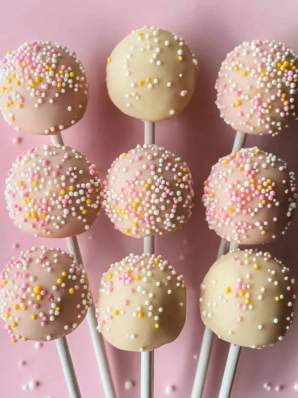 Delicious Birthday Cake Pops Just Like Starbucks at Home 5 Birthday Cake Pops