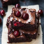 Fudgy Chocolate Cherry Brownies You’ll Crave Every Time 8 Chocolate Cherry Brownies