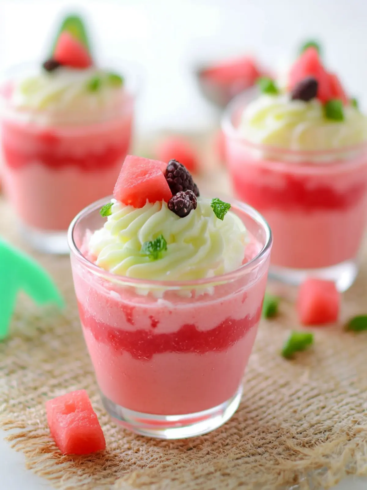 Refreshing Watermelon Pudding Cups for Sun-Kissed Days 5 Watermelon Pudding