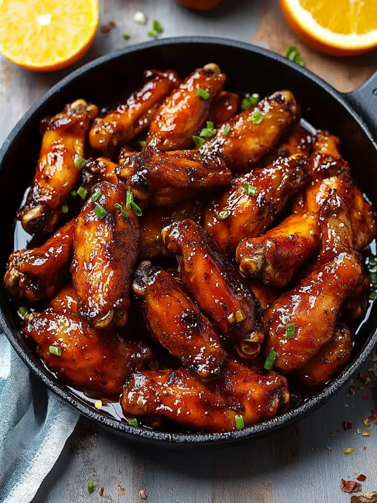 Crispy Spicy Orange Chicken Wings for an Irresistible Snack 5 Spicy Orange Chicken Wings