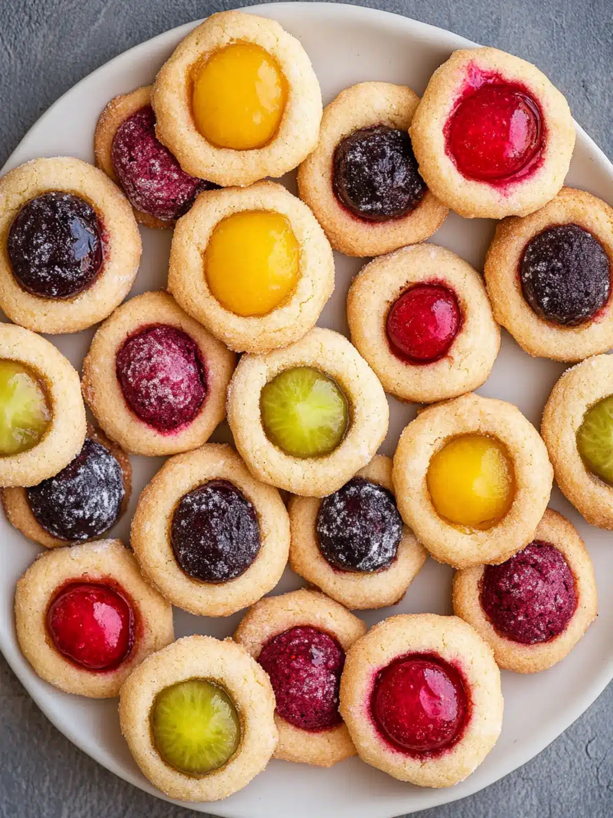 Delicious Fruit Filled Thumbprint Cookies That Wow Your Senses 4 Fruit Filled Thumbprint Cookies