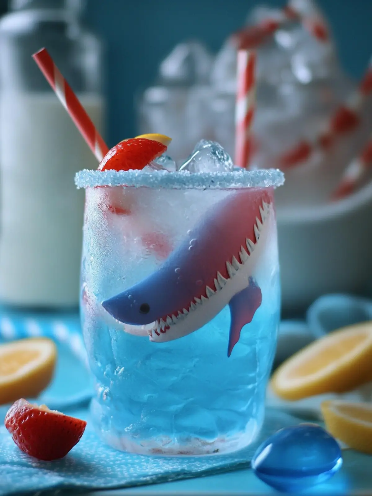 Create Refreshing Summer Shark Drink for Ultimate Fun! 3 Summer Shark Drink