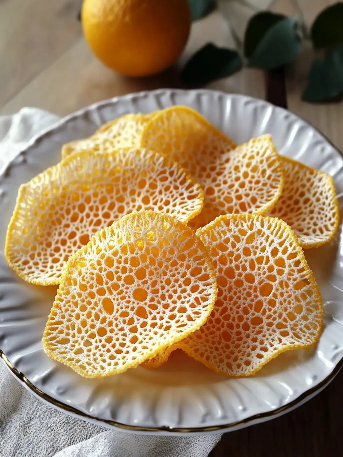 Delight in Crispy Orange Lace Cookies Easy Recipe to Try Today 5 Crispy Orange Lace Cookies