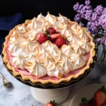 Rhubarb Cream Tart with Strawberry Meringue Bliss 7 Rhubarb Cream Tart with Strawberry Meringue
