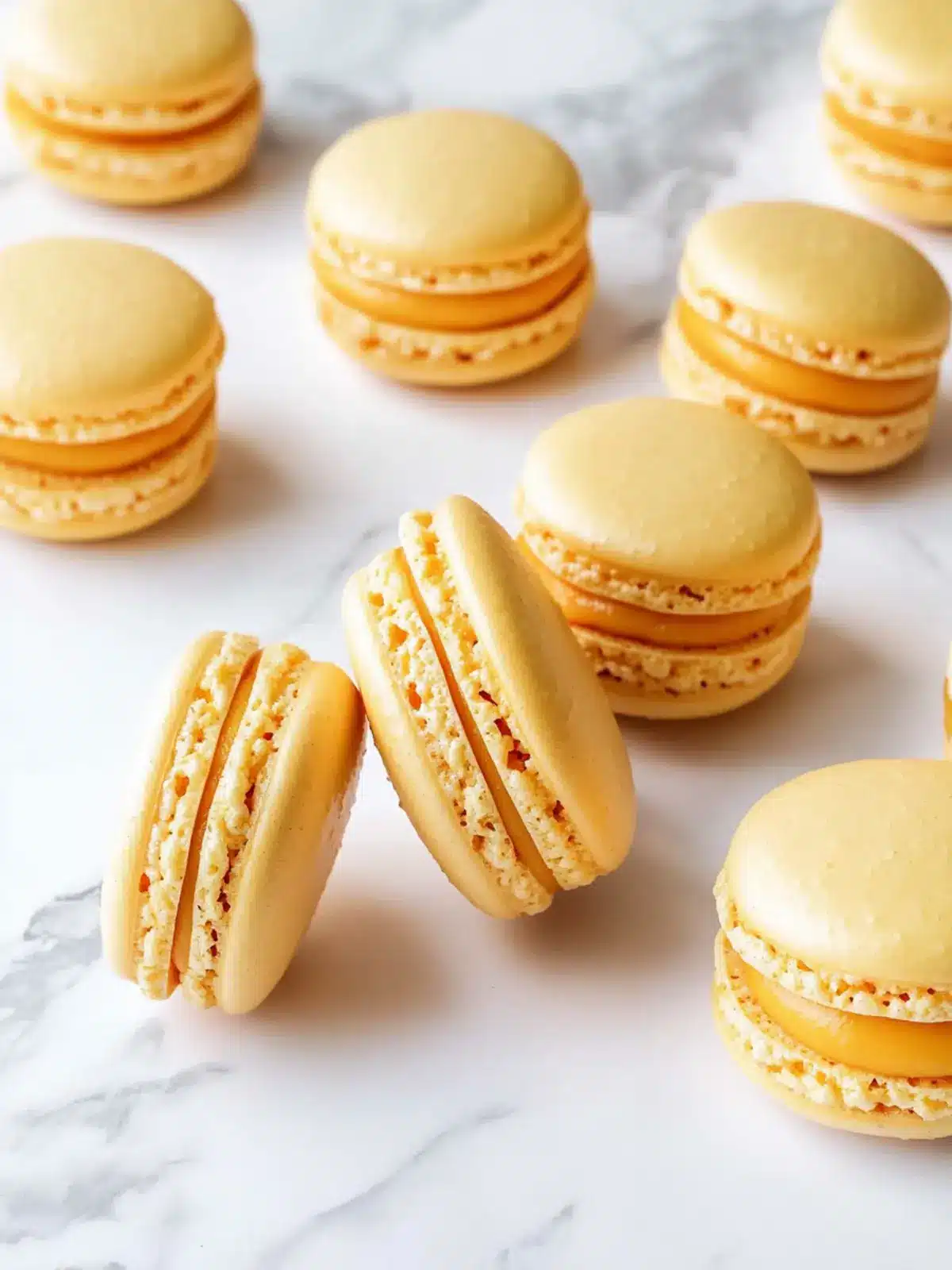 Mango Macarons: A Tropical Treat for Your Sweet Tooth 2 Mango Macarons