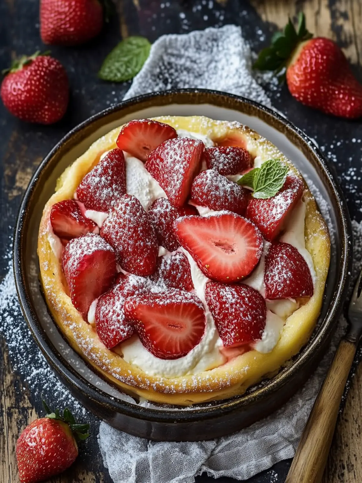 Irresistible Strawberry Flaugnarde: Easy French Dessert Delight 4 Strawberry Flaugnarde