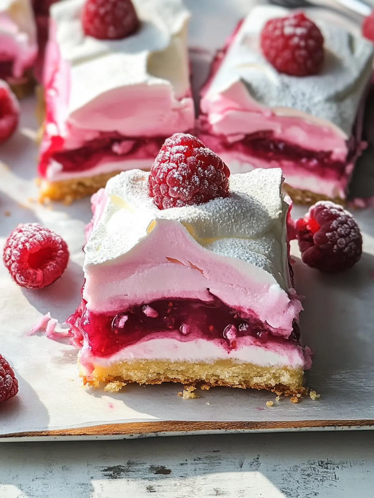 Irresistible Raspberry Meringue Bars for Sweet Tooth Lovers 5 Raspberry Meringue Bars