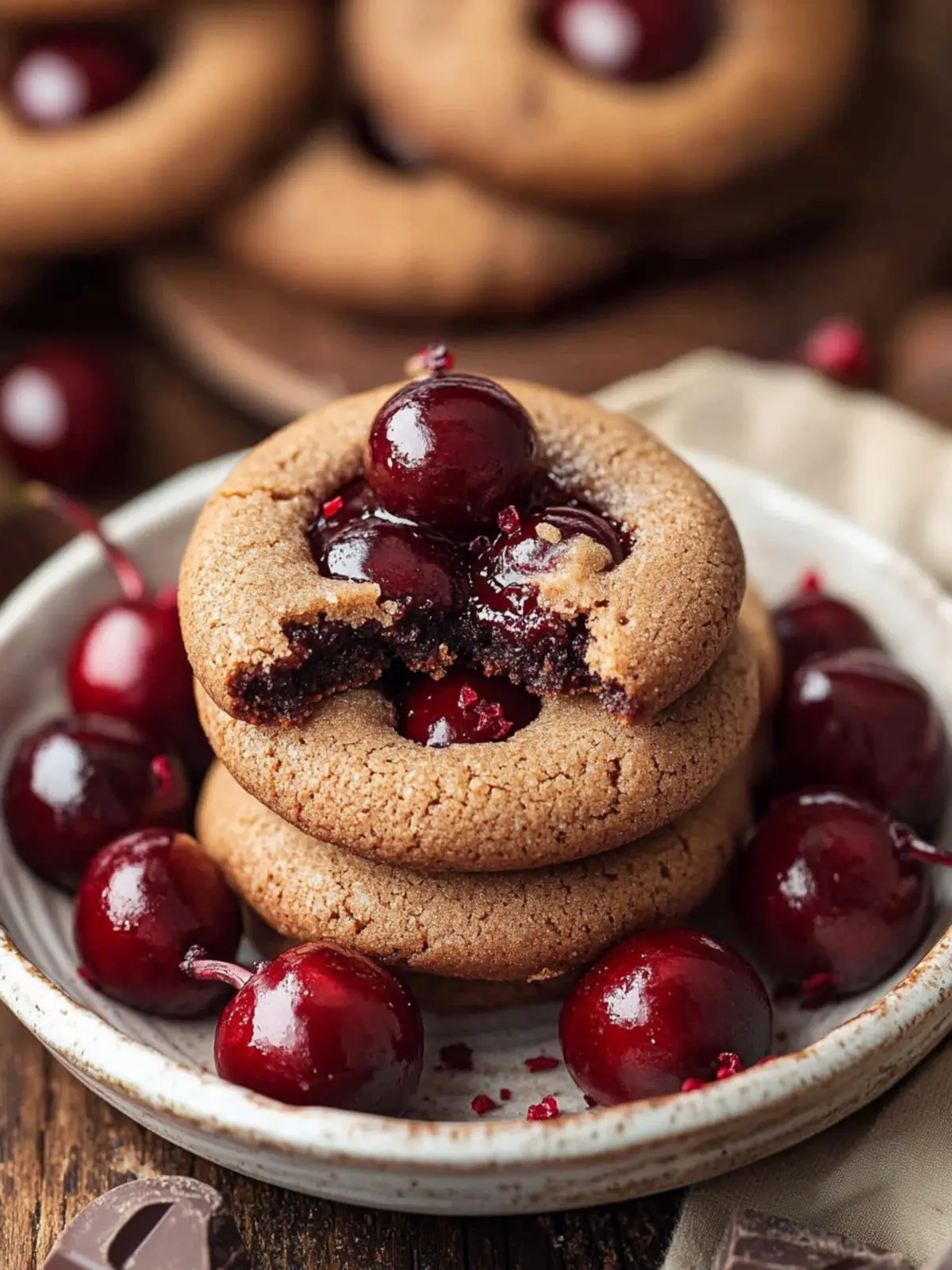 Decadent Chocolate Cherry Cookies for Your Sweet Tooth Fix 5 Chocolate Cherry Cookies