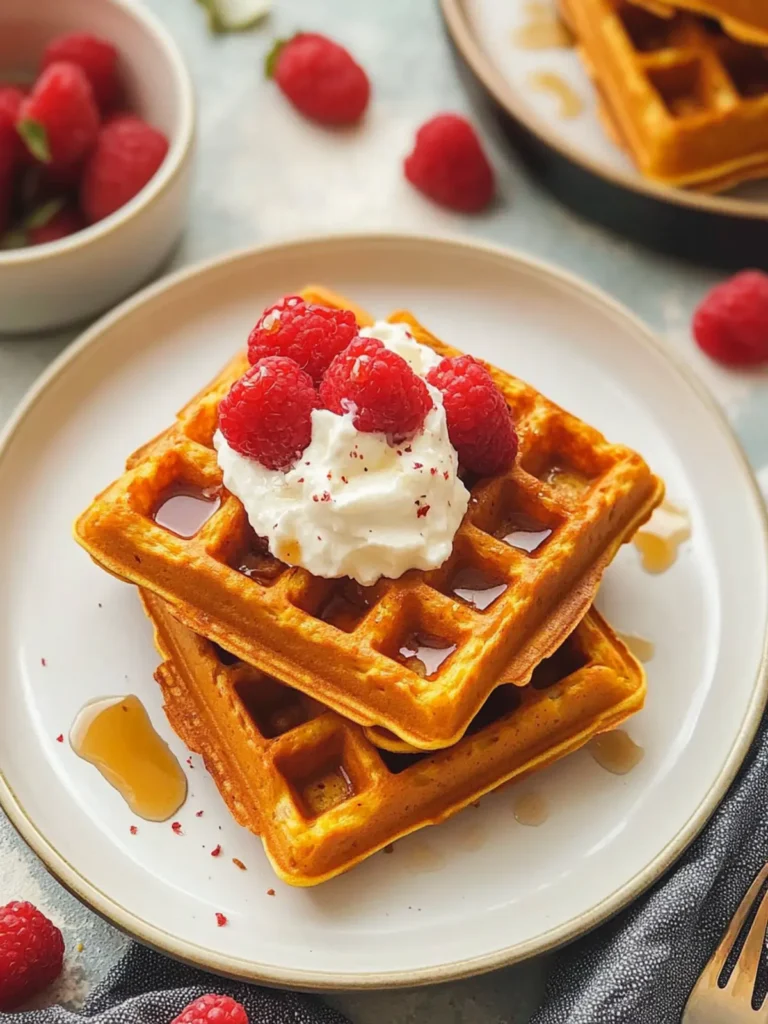 Sweet Potato Waffles