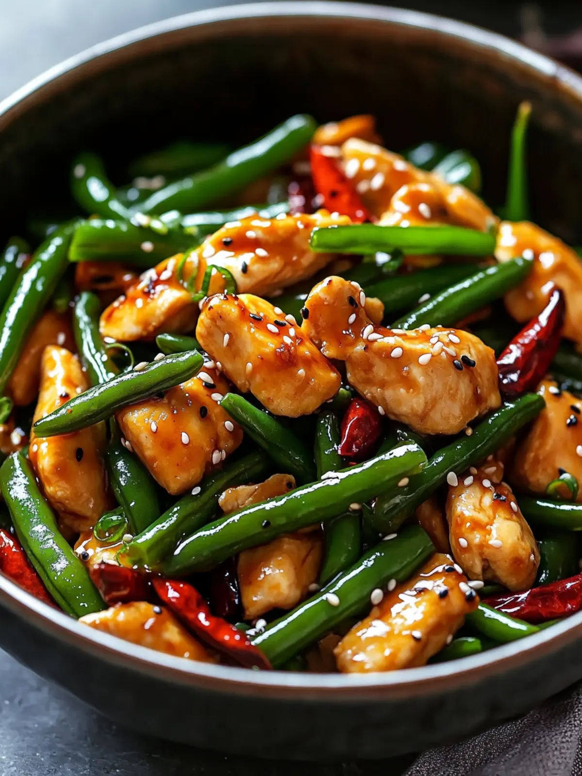 Savory Green Bean Chicken Stir Fry Ready in Just 30 Minutes 4 Green Bean Chicken Stir Fry