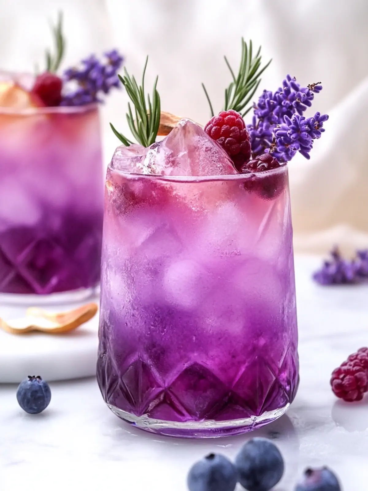 Sip on This Refreshing Pretty Purple Mocktail Delight 2 Pretty Purple Mocktail