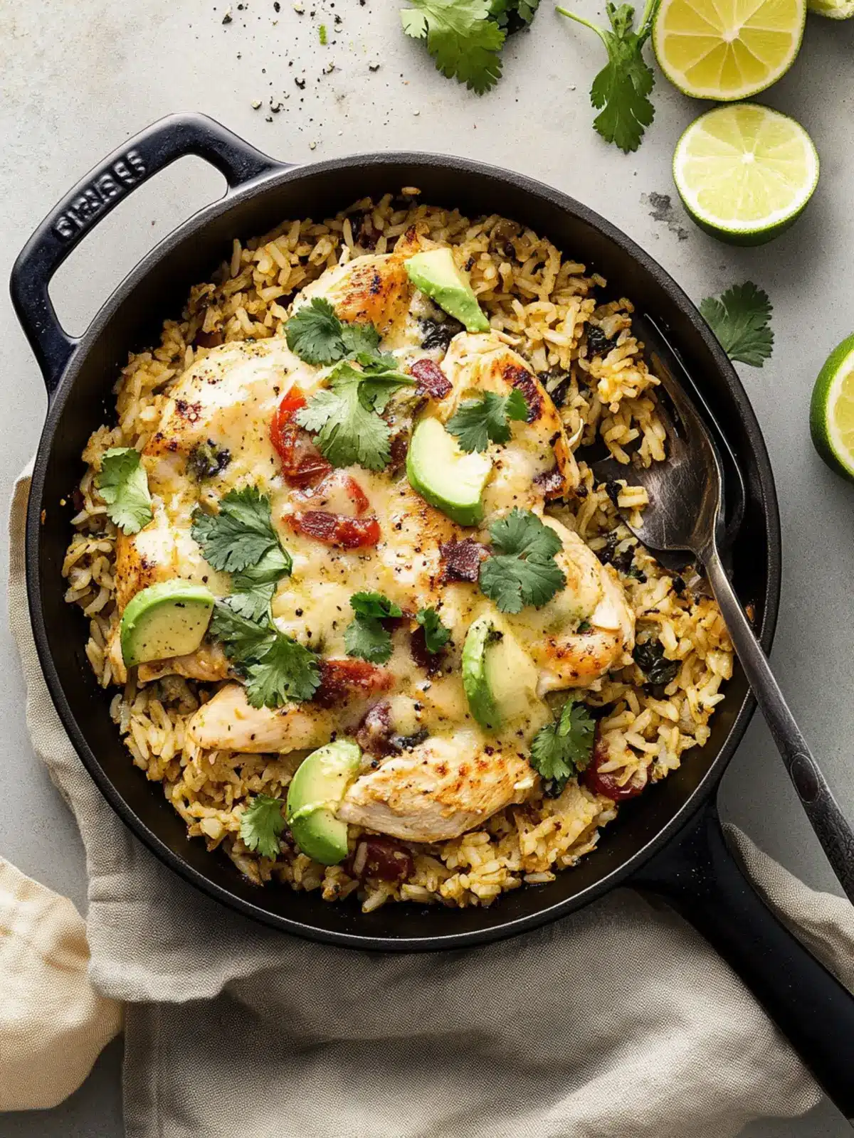 Salsa Verde Chicken & Rice Skillet: Your Quick Weeknight Win 4 Salsa Verde Chicken & Rice Skillet