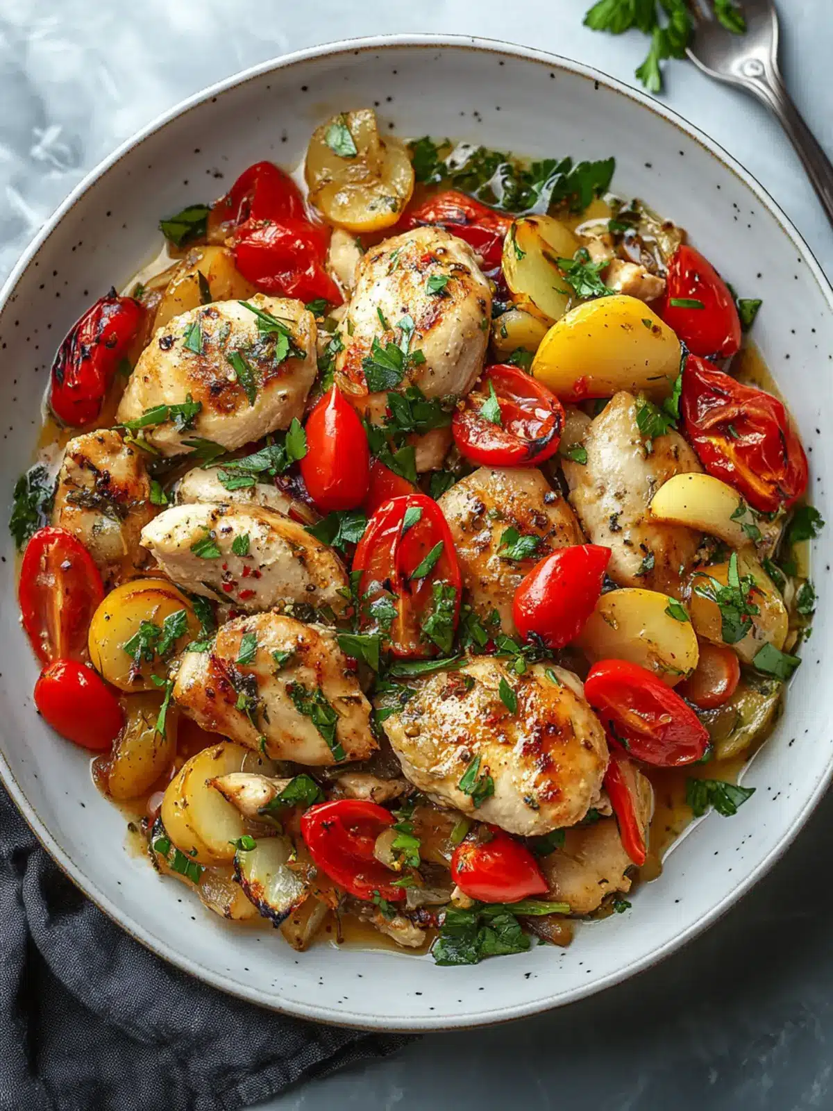 Irresistible Chicken Scarpariello: One-Pan Delight in 50 Minutes 4 Chicken Scarpariello