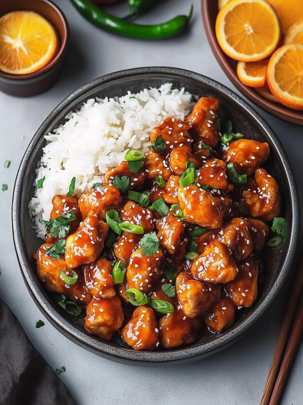 Quick and Healthy Orange Chicken You'll Crave Tonight 2 Healthy Orange Chicken