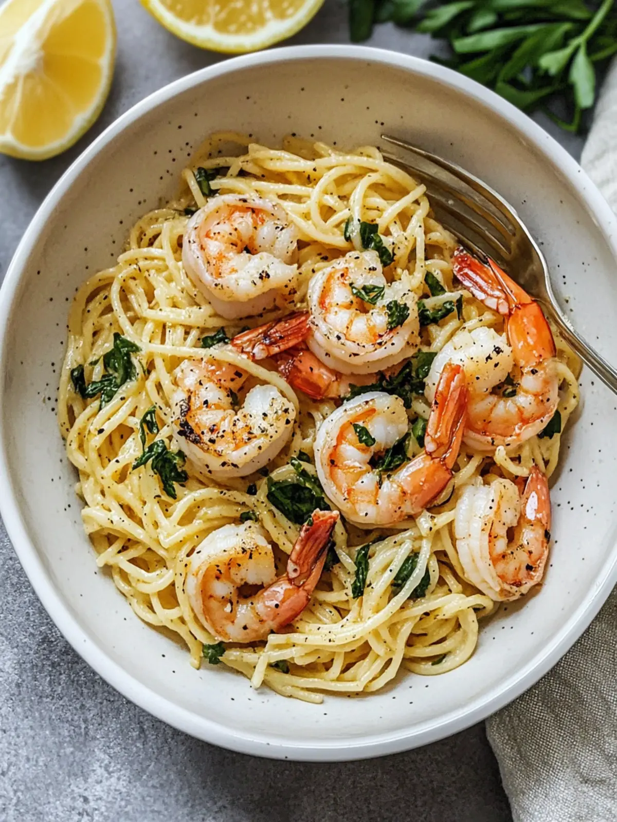 Lemon Garlic Shrimp Pasta – A Quick, Healthy Delight 3 Lemon Garlic Shrimp Pasta