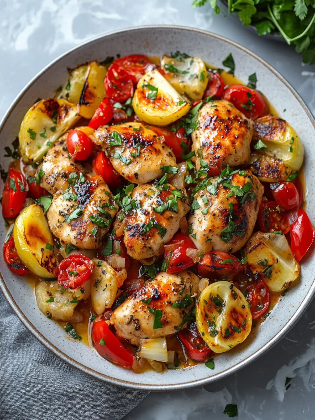 Irresistible Chicken Scarpariello: One-Pan Delight in 50 Minutes 2 Chicken Scarpariello