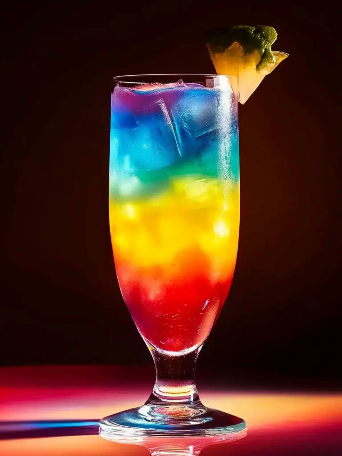 Delightful Rainbow Cocktail: Easy, Layered Party Drink 4 Rainbow Cocktail