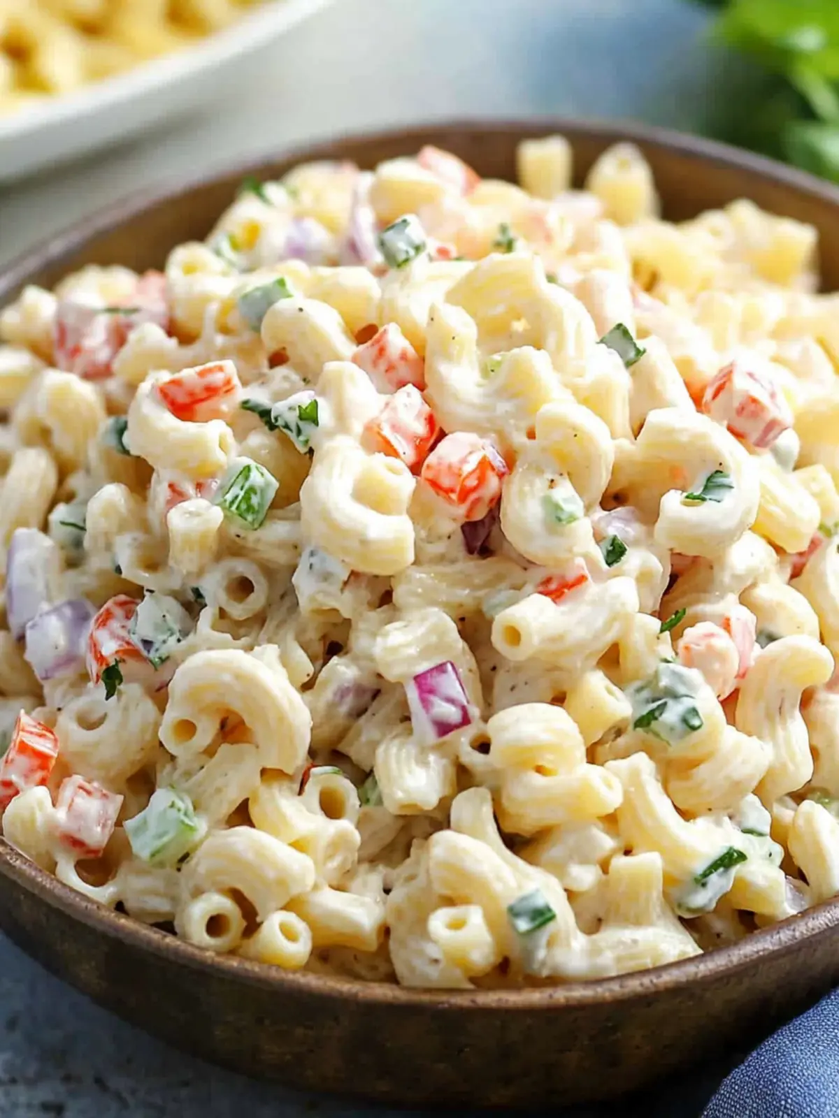 Deliciously Creamy Ditalini Pasta Salad for Perfect Picnics 3 Creamy Ditalini Pasta Salad