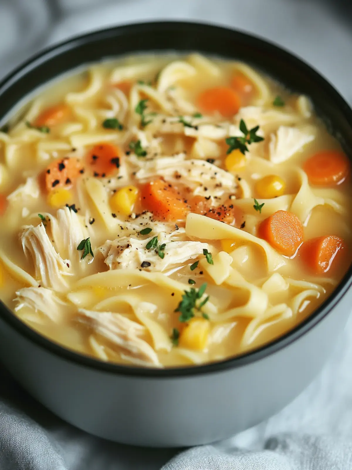 Crack Chicken Noodle Soup: Comforting Goodness in Every Spoonful 3 Crack Chicken Noodle Soup