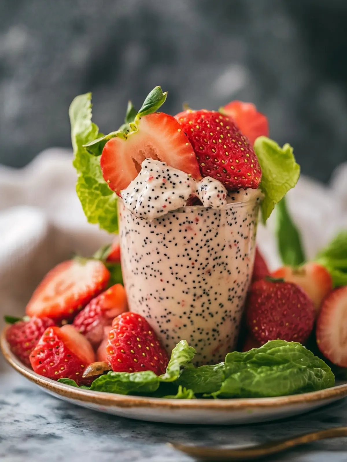 Refreshing Strawberry Poppy Seed Chicken Salad Recipe You'll Love 4 Strawberry Poppy Seed
