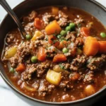 Savory Hamburger Stew for Cozy Family Nights at Home 6 Hamburger Stew