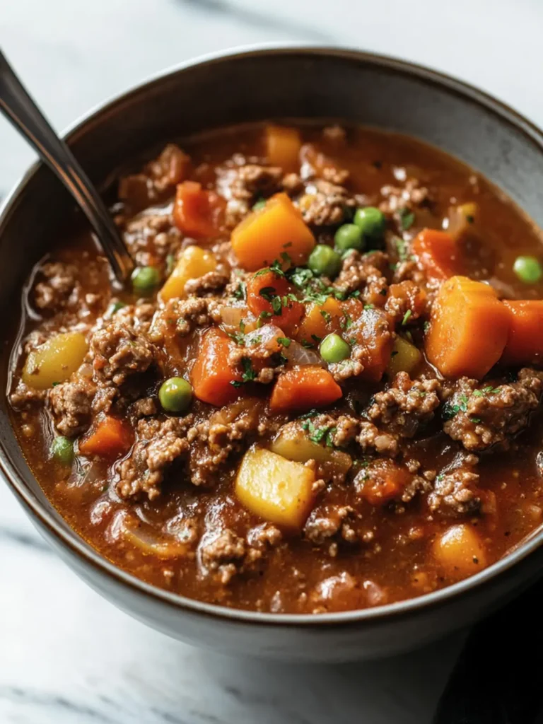 Hamburger Stew