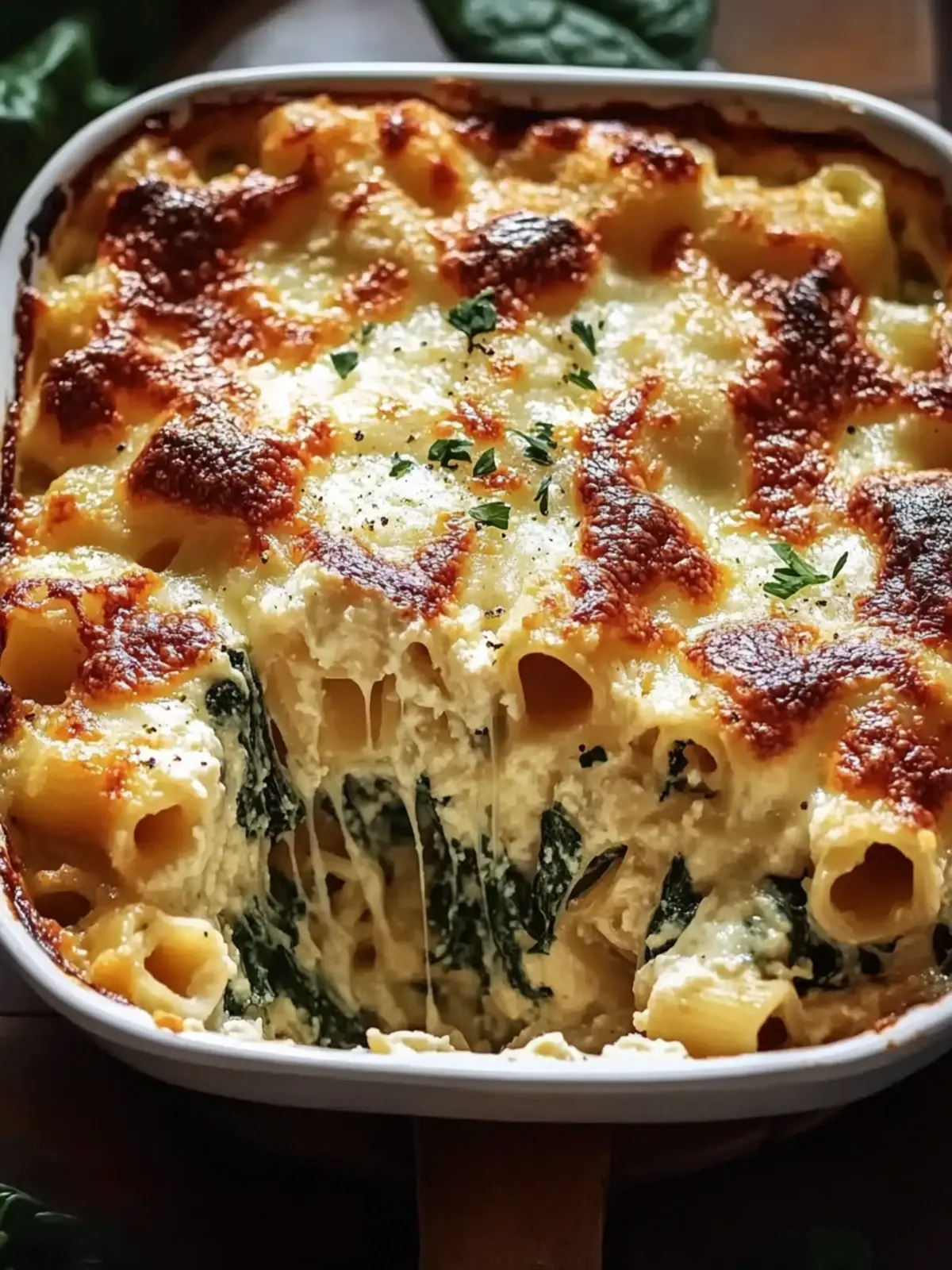 Spinach Ricotta Pasta Bake: Your New Favorite Comfort Meal 3 Spinach Ricotta Pasta Bake