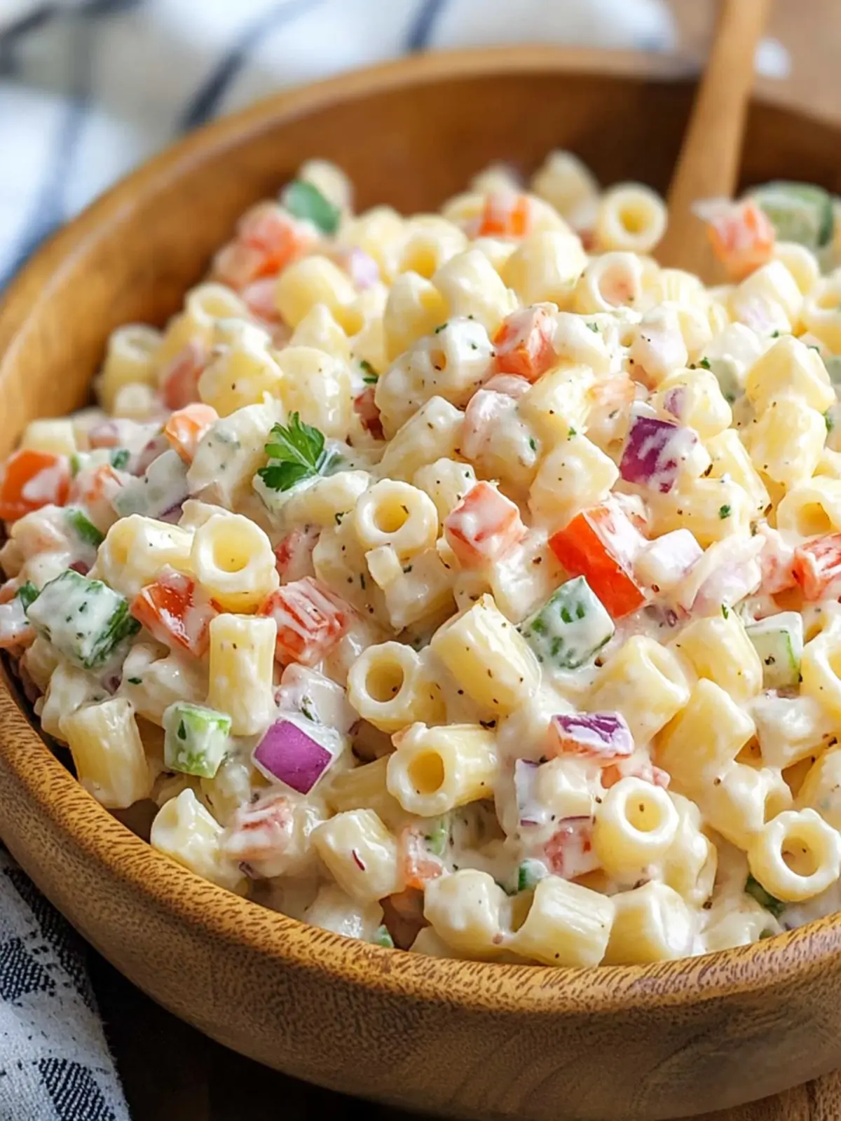 Deliciously Creamy Ditalini Pasta Salad for Perfect Picnics 4 Creamy Ditalini Pasta Salad
